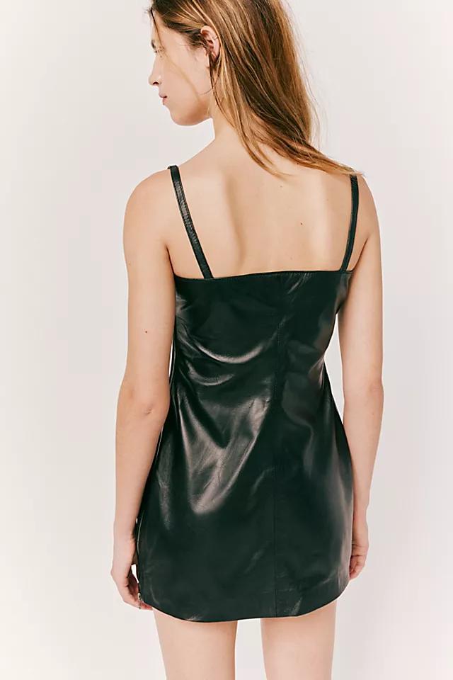 Understated Leather Harley Mini Dress Product Image