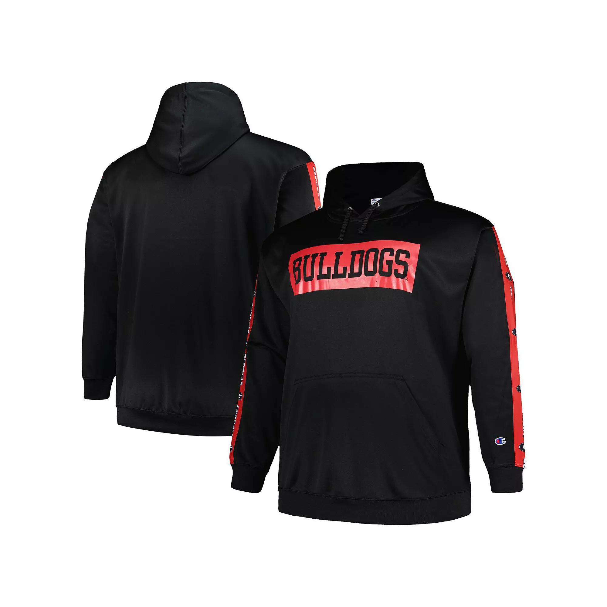 Men's Profile Black Georgia Bulldogs Big & Tall Fleece Pullover Hoodie, Size: XLT Product Image