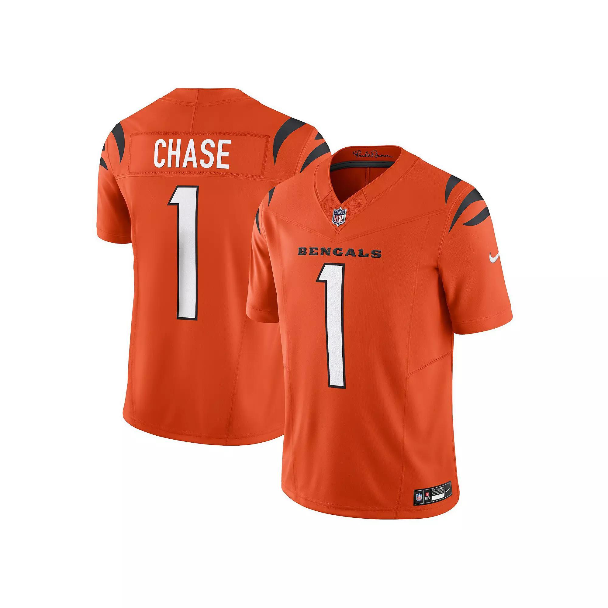 Ja'Marr Chase Cincinnati Bengals Nike Men's Dri-FIT NFL Limited Football Jersey Product Image