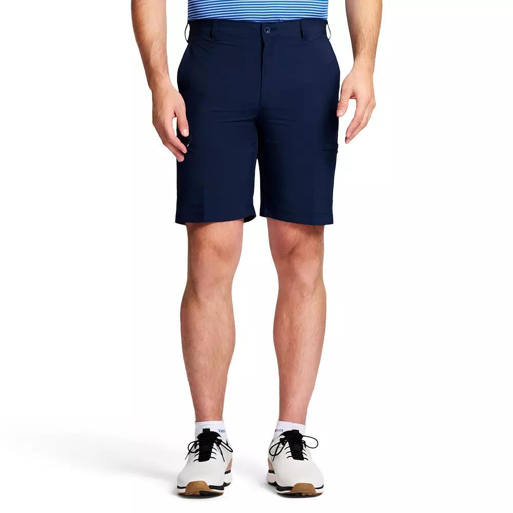 Men's IZOD 9.5-in. Golf Swingflex Cargo Shorts, Size: 42, Peacoat Product Image