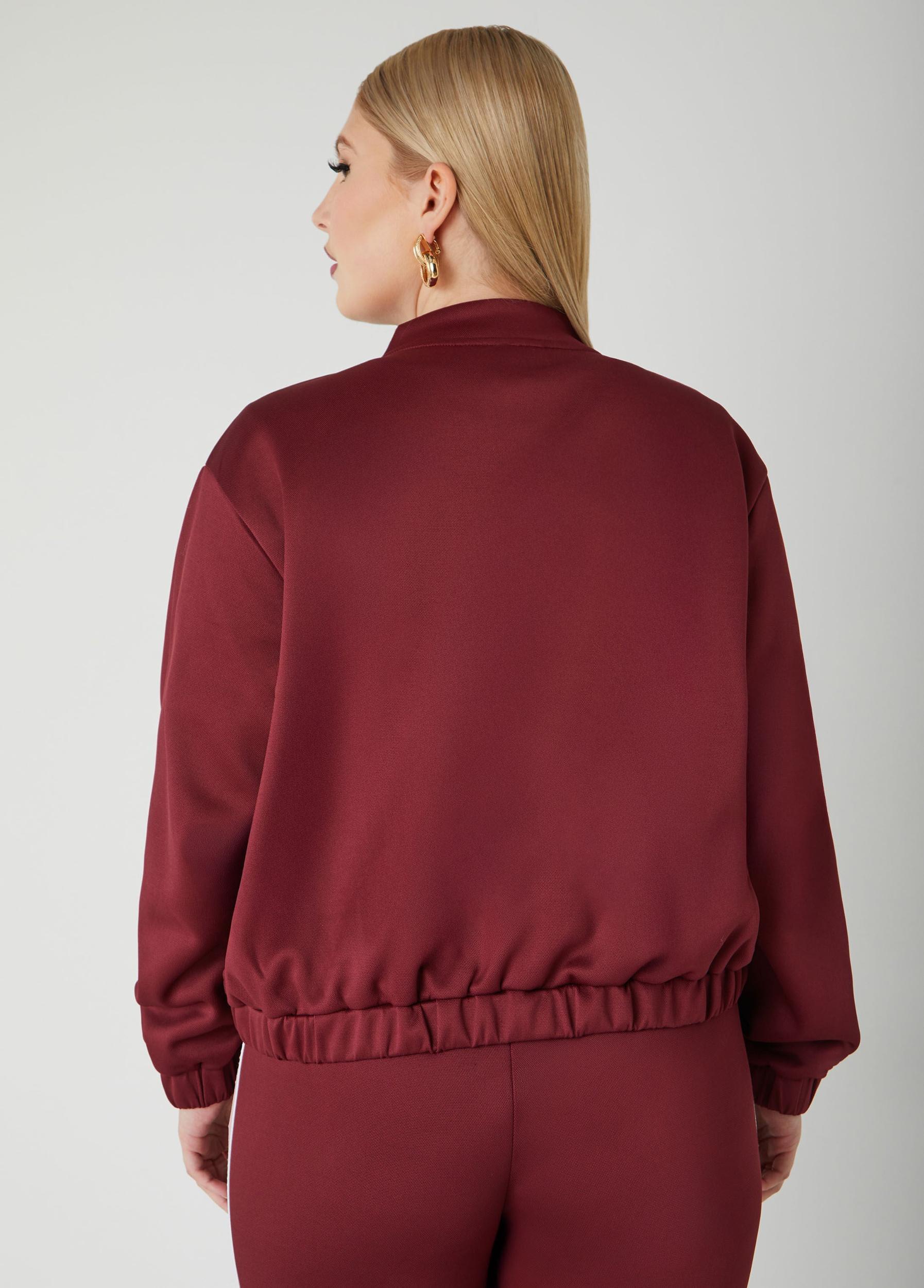 Embroidered Pique Track Jacket Product Image