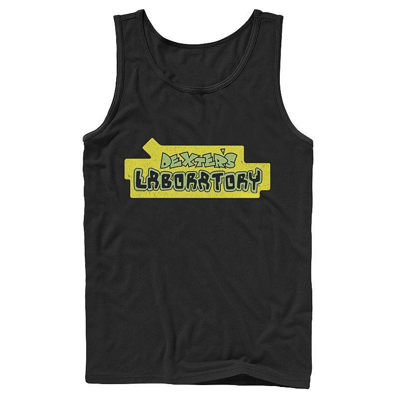 Men's Jurassic Park Neon Gradient Scene Tank Top,  Product Image