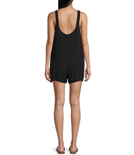 Volcom Lil Gauze Tie Strap Romper Product Image