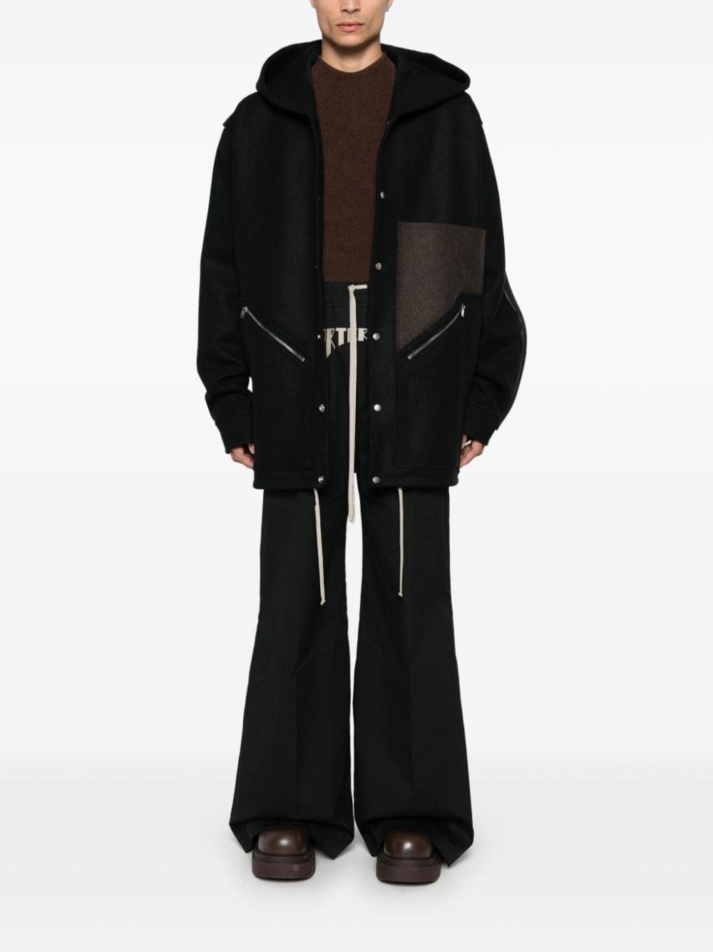 RICK OWENS Tour Coat In Black Product Image