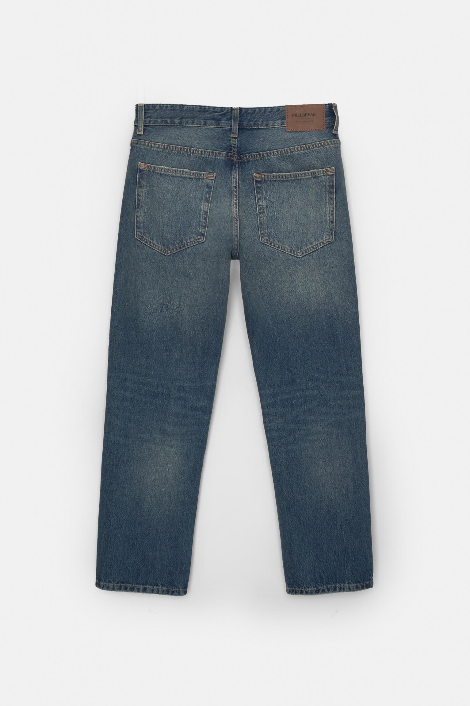 Straight fit vintage jeans Product Image
