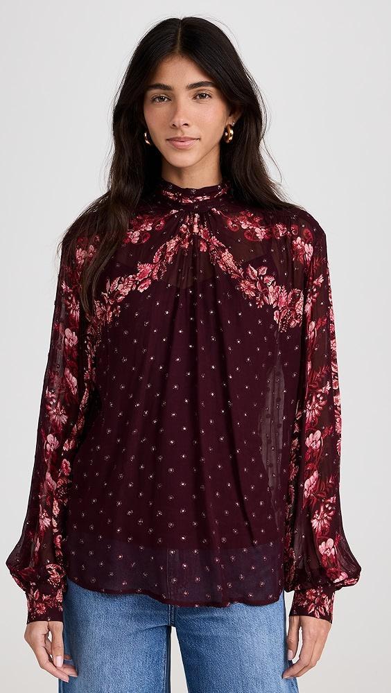 Hemant and Nandita High Neck Top | Shopbop Product Image