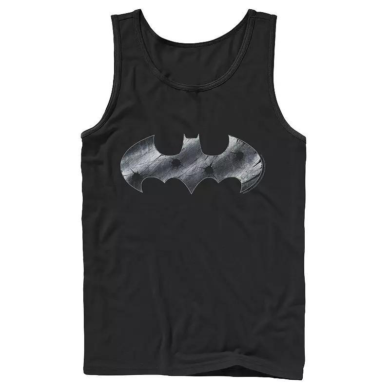 Men's DC Comics Batman Steel Logo Tank Top,  Product Image