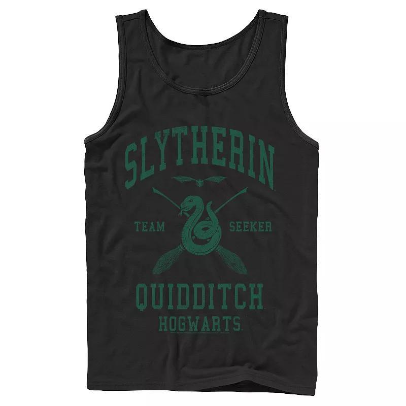 Men's Harry Potter Slytherin Team Seeker Text Graphic Tank Top, Size: XL, Black Product Image