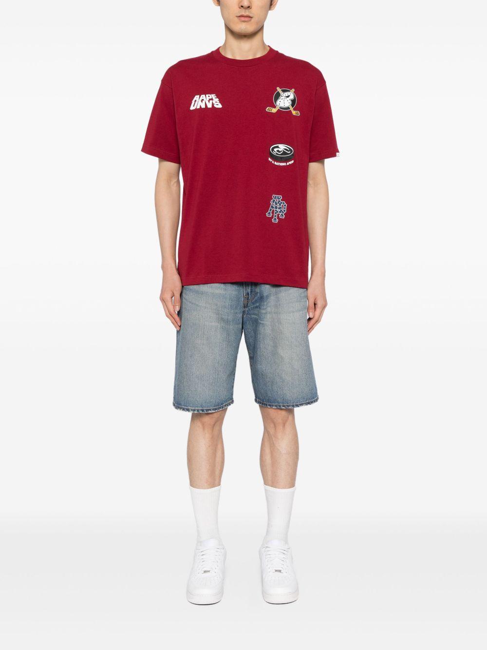 graphic-print cotton T-shirt Product Image