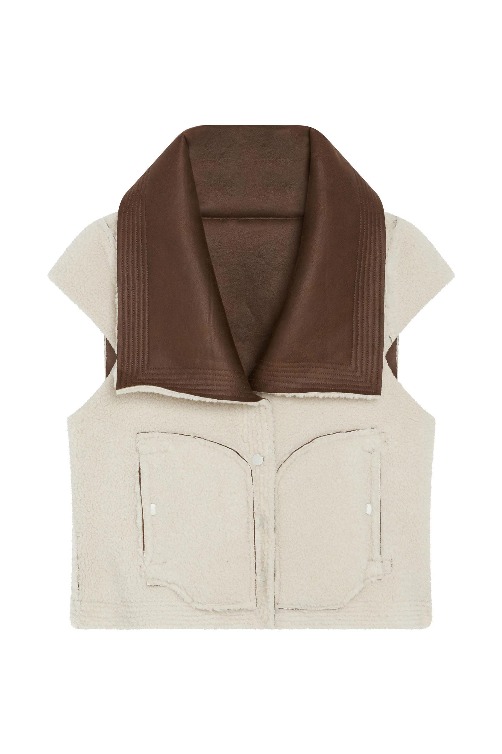 Reversible Summit Shearling Vest Product Image