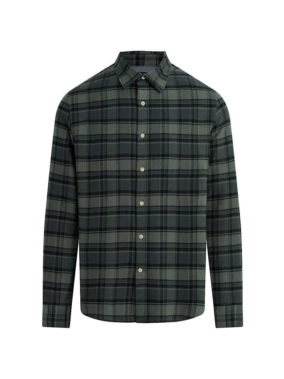 Men's Oliver Flannel Button-Down Shirt Product Image
