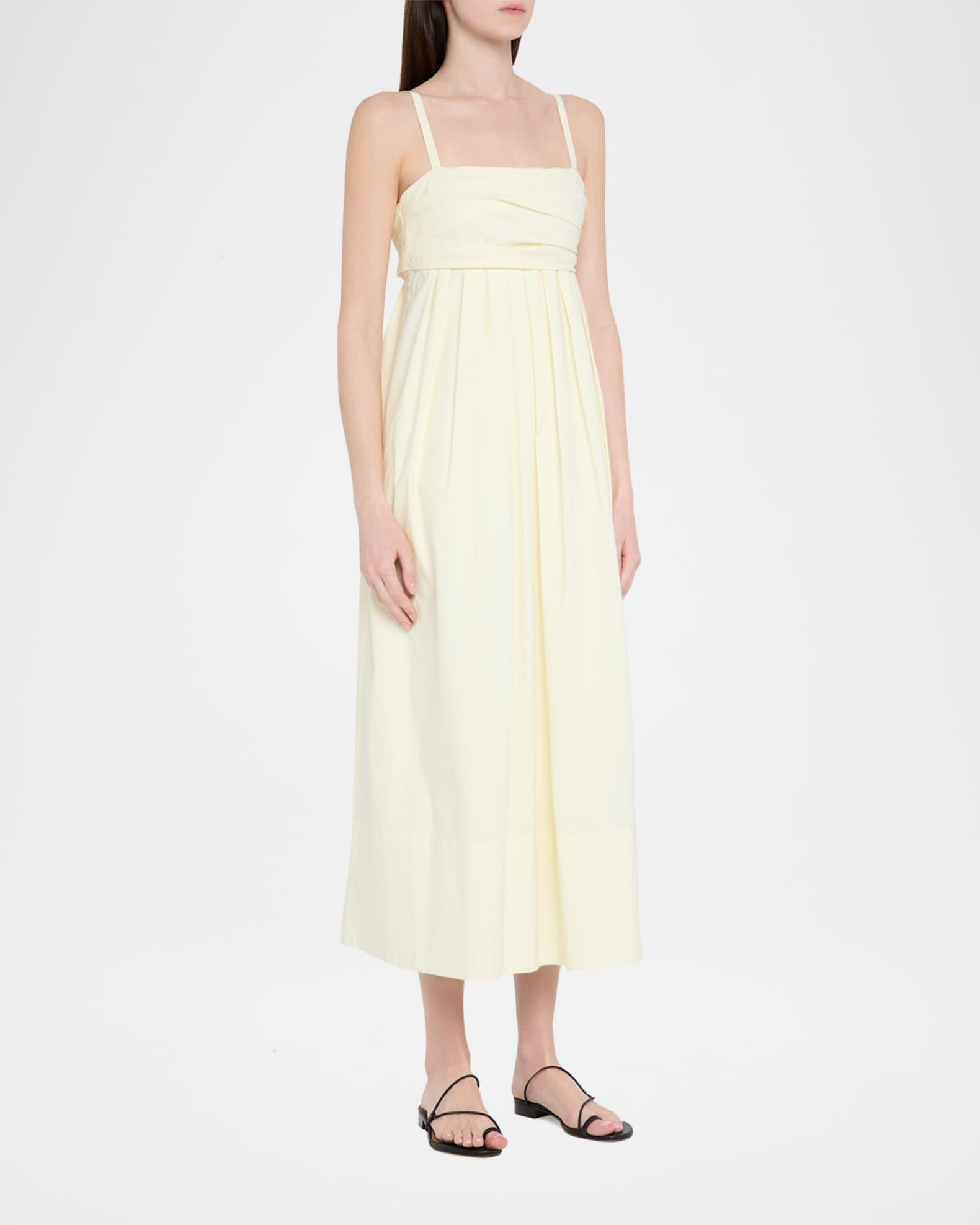 Claudine Technical Poplin Midi Dress Product Image