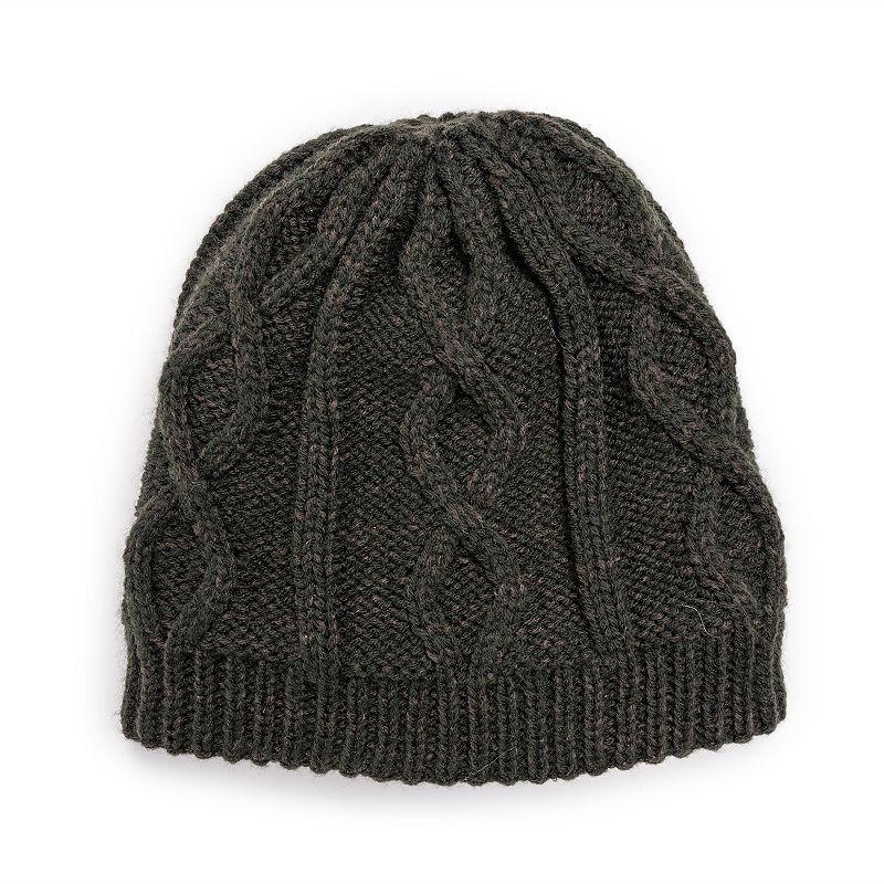 Mens MUK LUKS Cable Knit Heat Retainer Beanie Product Image