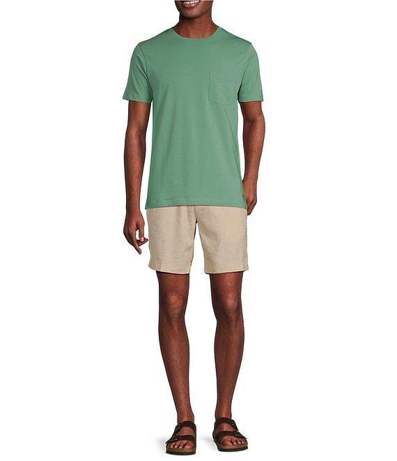 Cremieux Blue Label Madison Classic Fit Linen 8#double; Inseam Shorts Product Image
