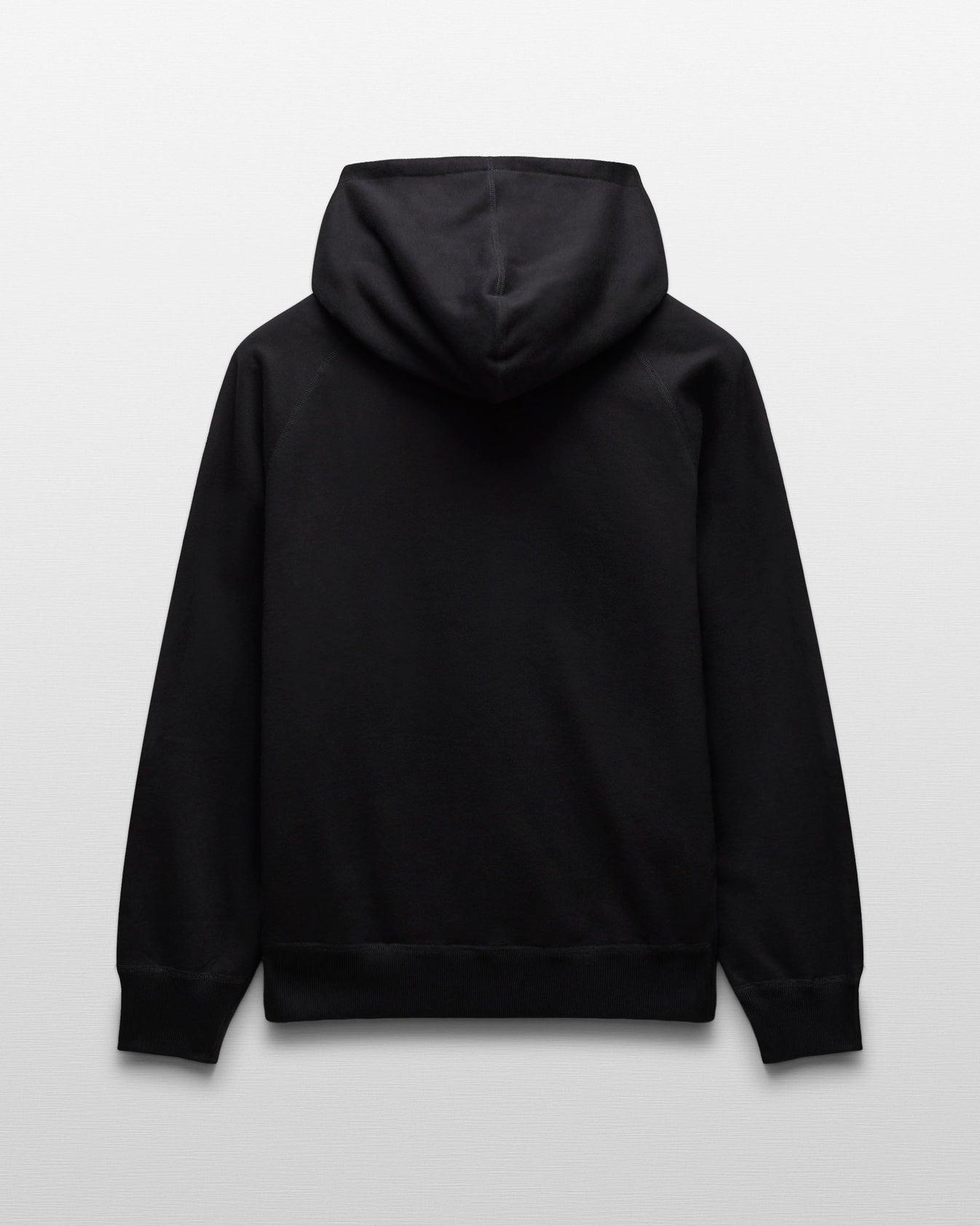 Reigning Champ Midweight Terry Arch Logo Hoodie in Black Product Image