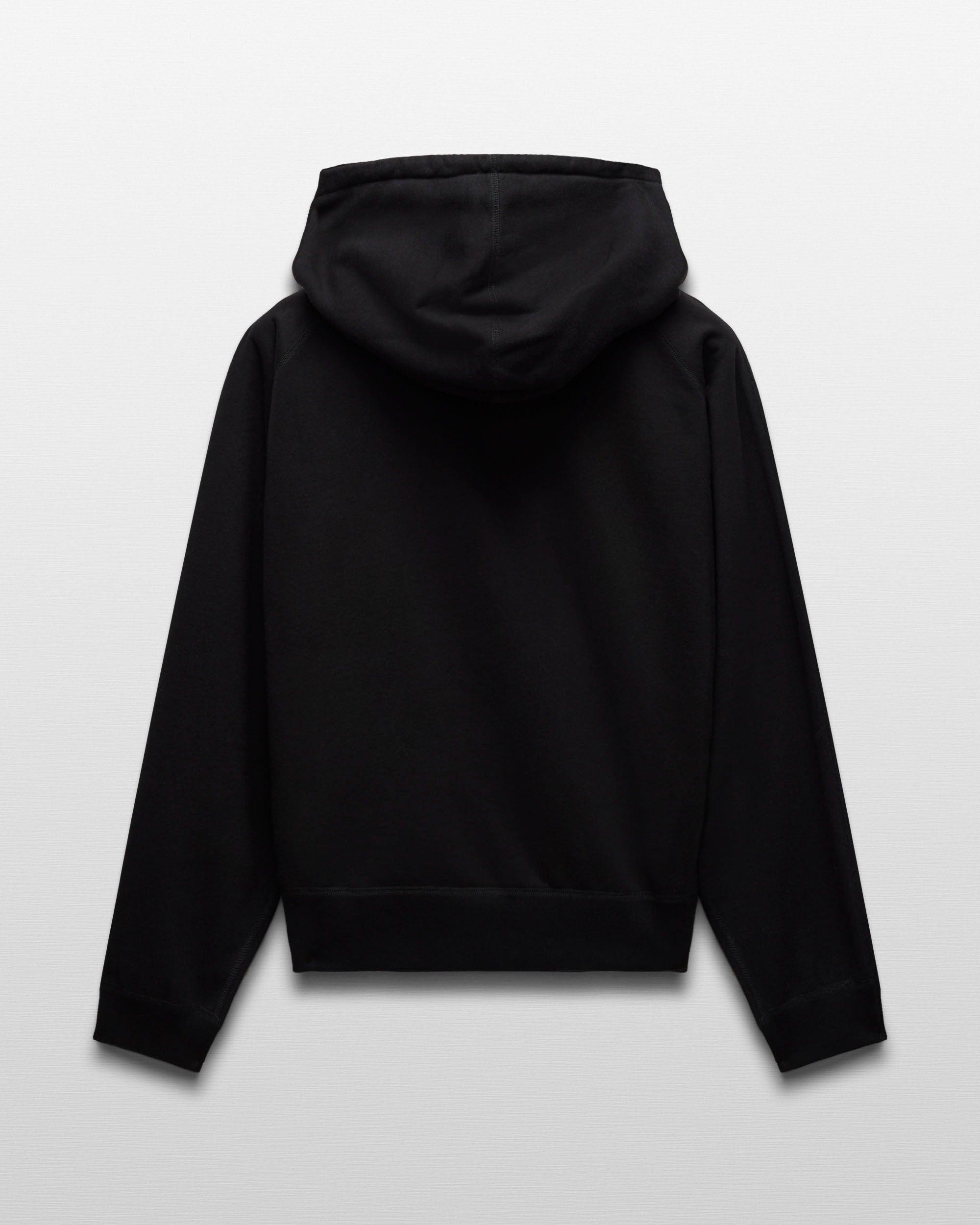 Midweight Terry Relaxed Zip Hoodie Male Product Image