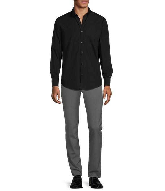 Murano Wardrobe Essentials Ultimate Modern Comfort Stretch Solid Long Sleeve Woven Shirt Product Image