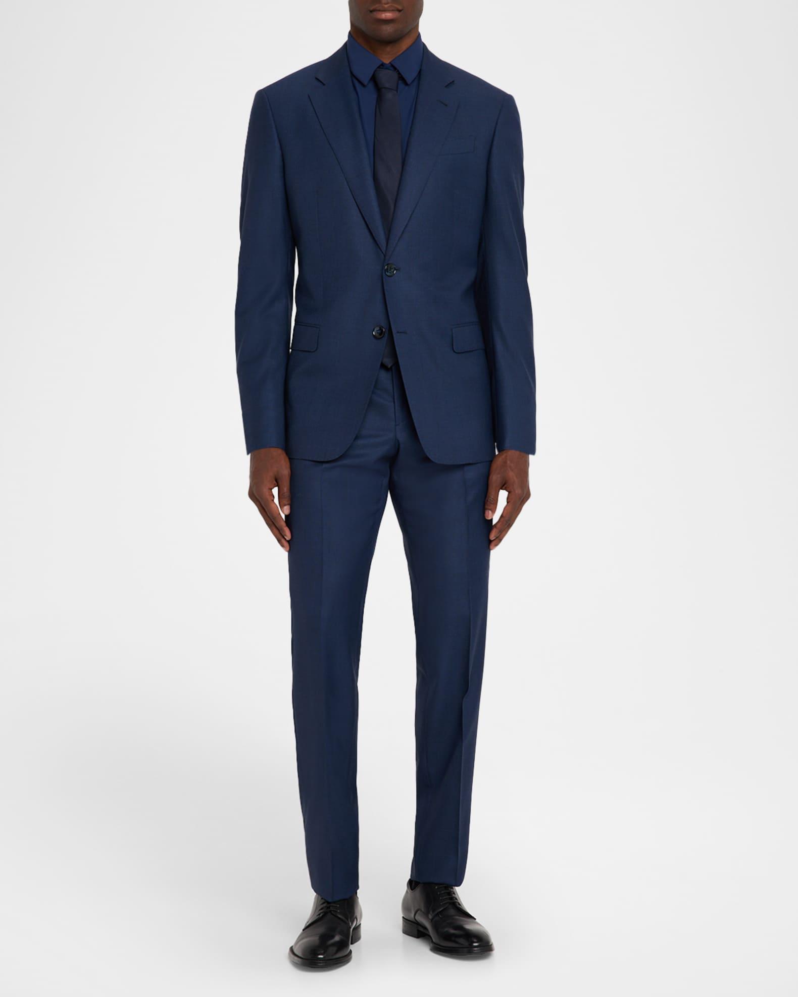 Men's Windowpane G Line Two-Piece Suit Product Image