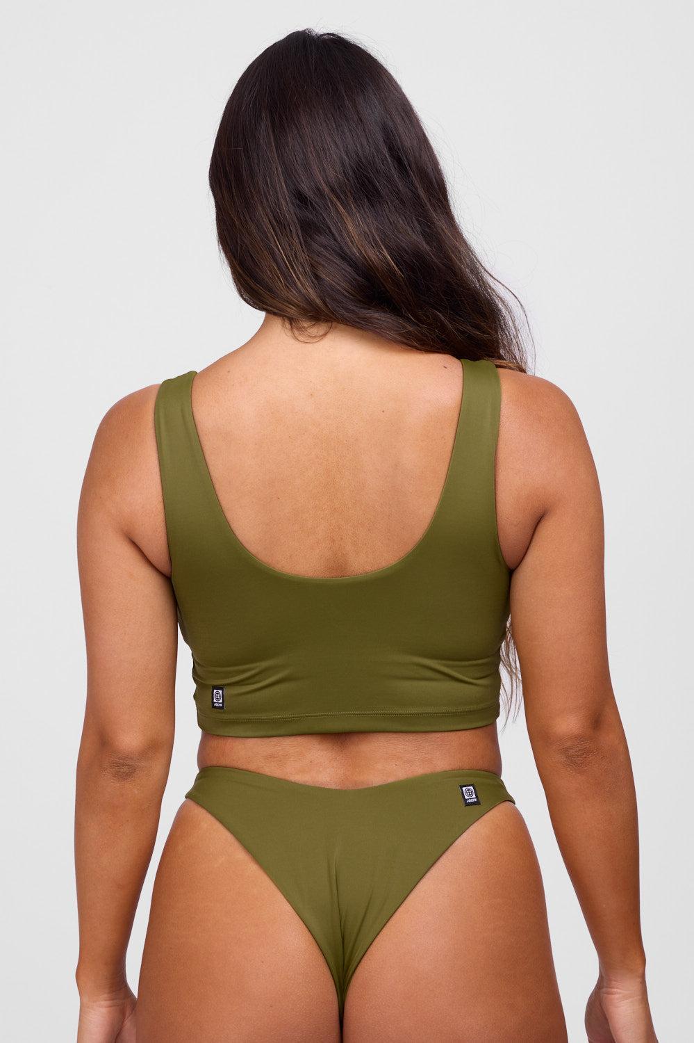 Mira Bikini Top - Kelp Female Product Image