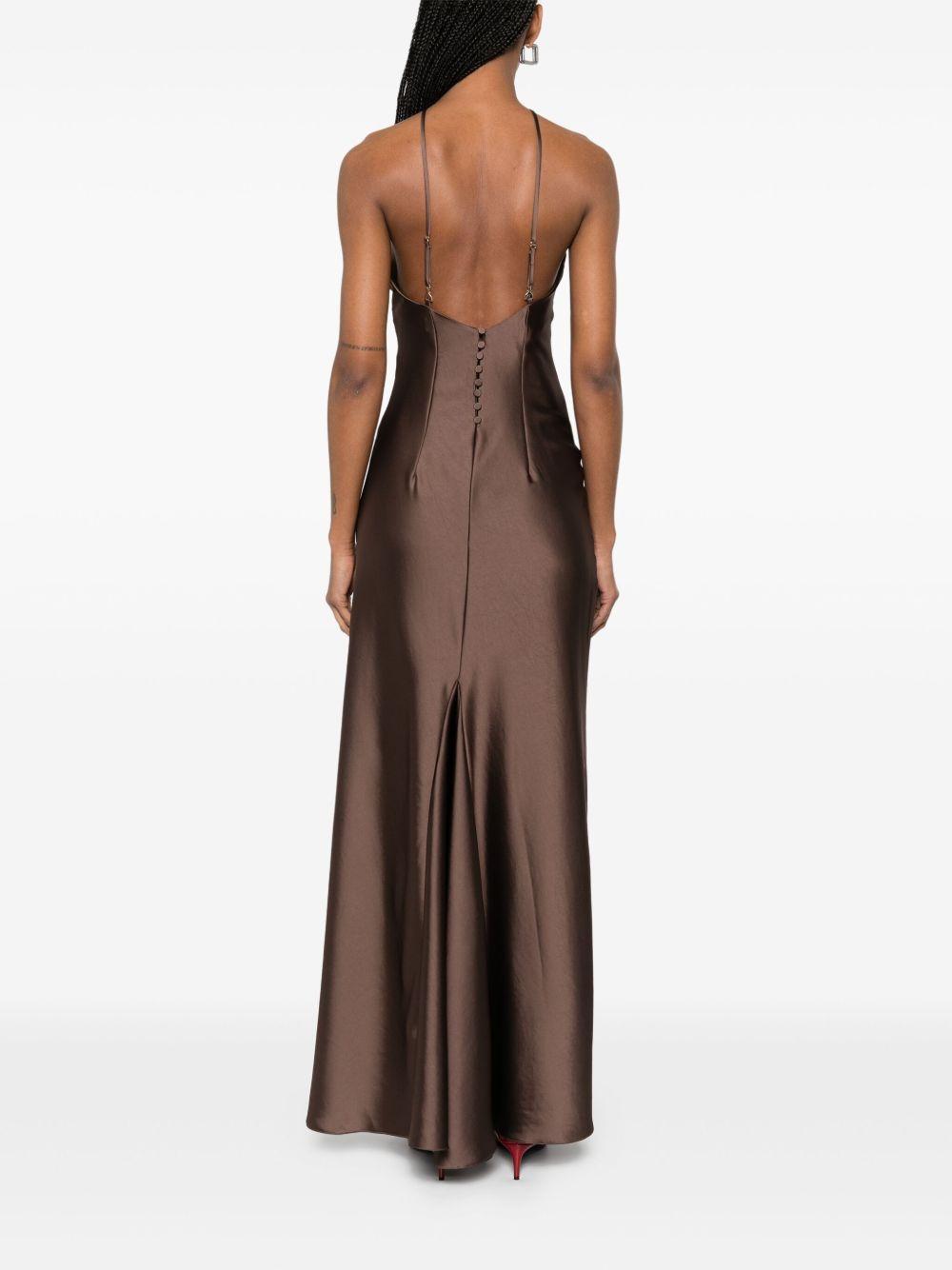 satin maxi dress Product Image