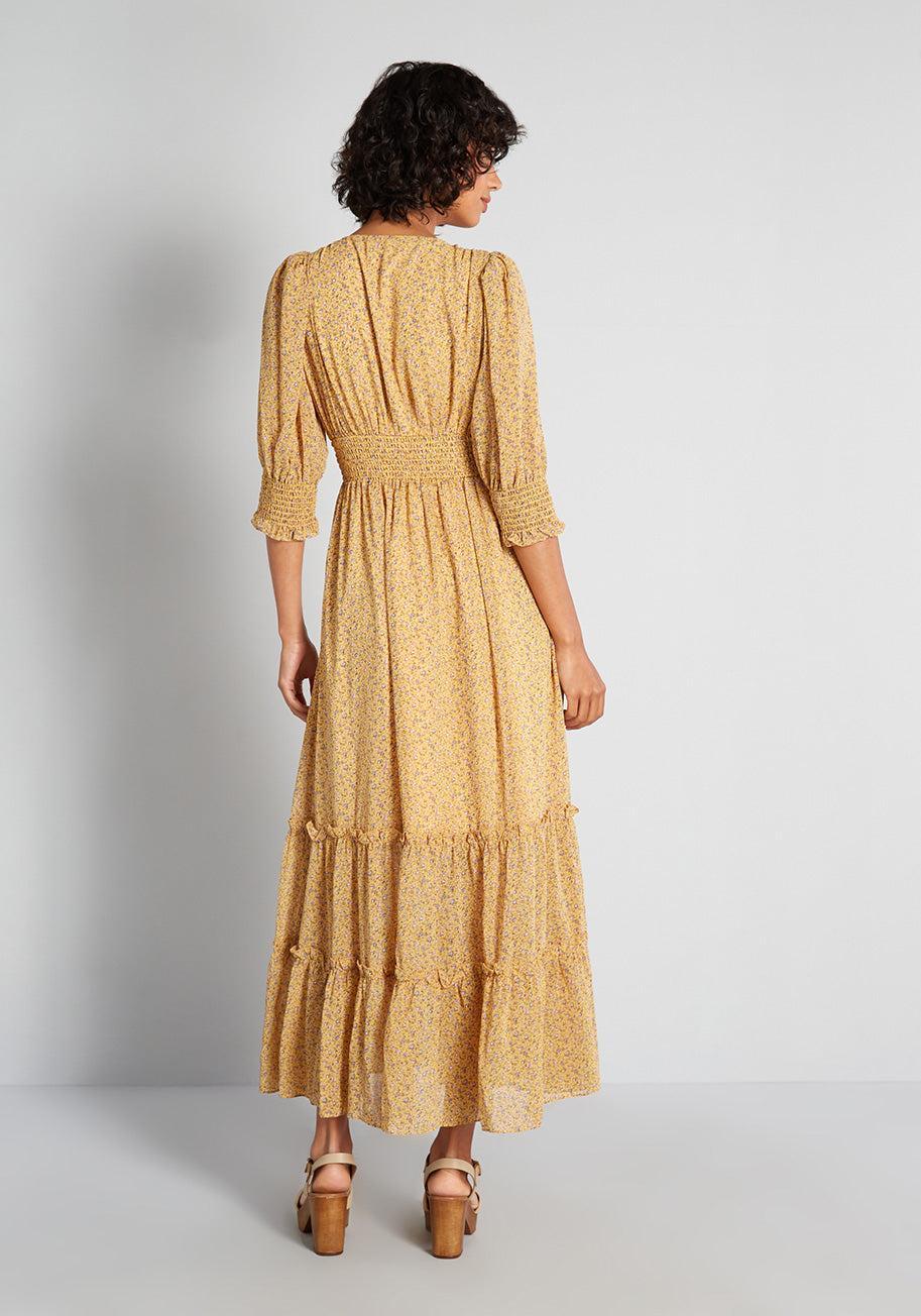 The Golden Hour Maxi Dress Product Image