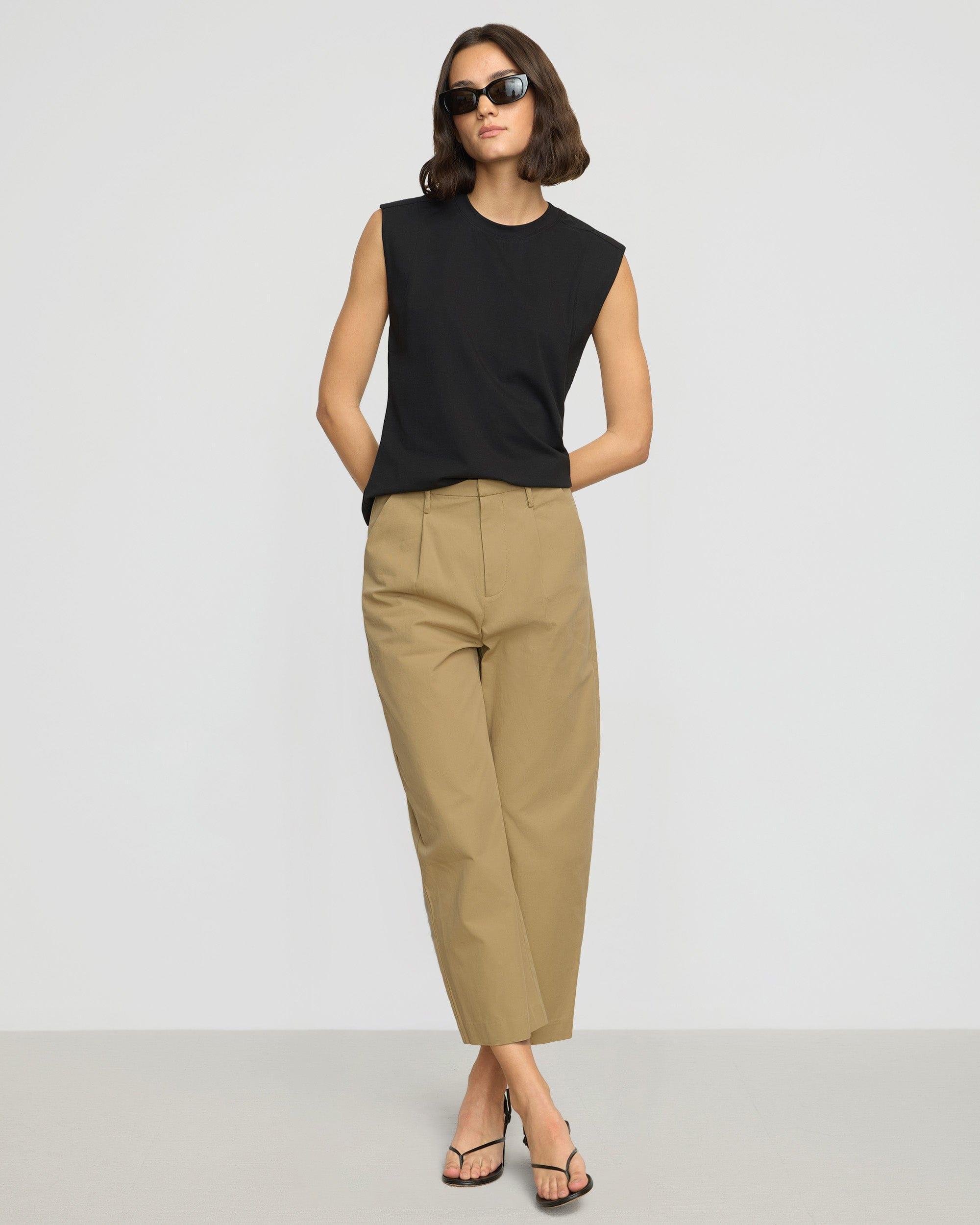 Nana Organic Cotton Structured-Shoulder Tee Product Image