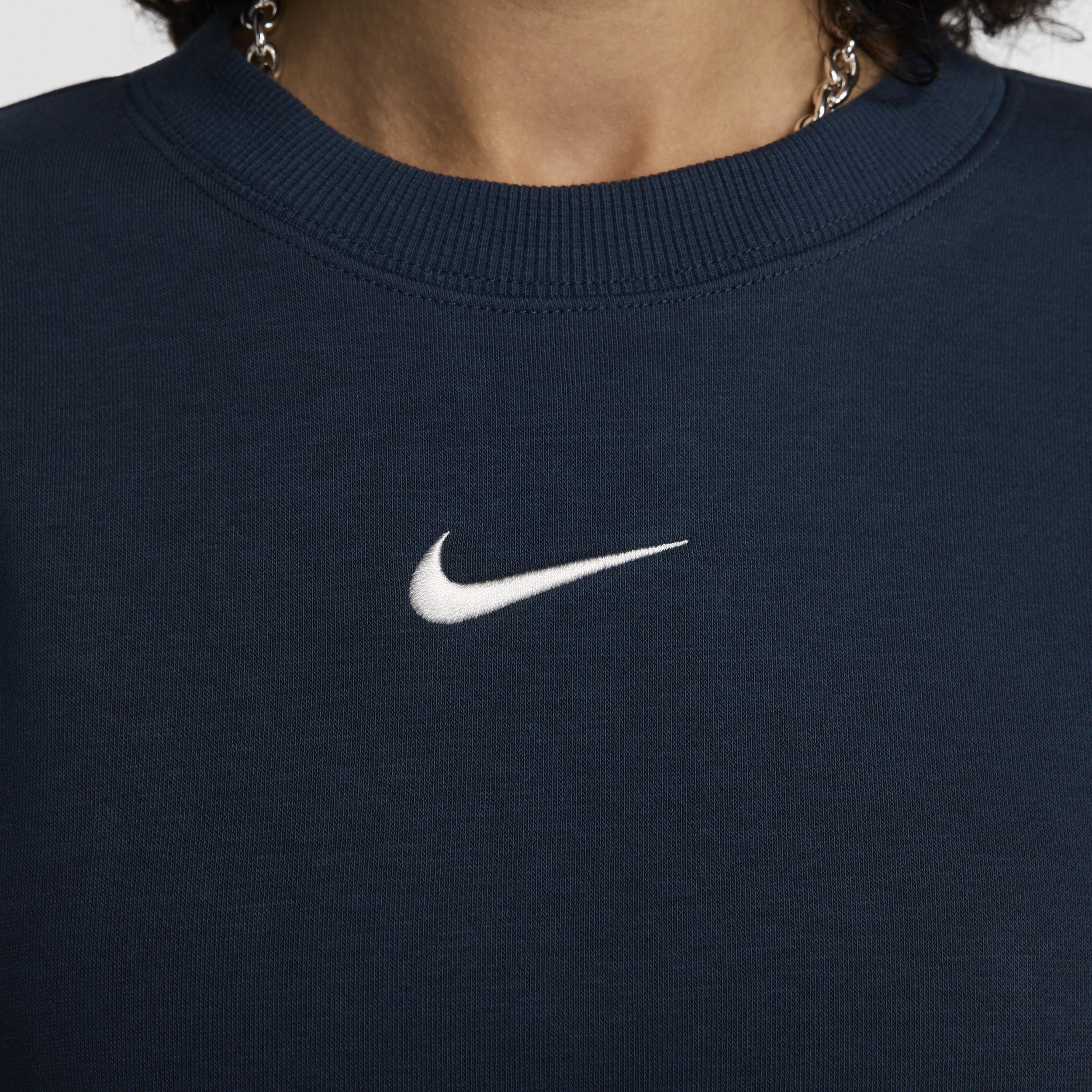 Women's Nike Sportswear Phoenix Fleece Oversized Crew-Neck Sweatshirt Product Image