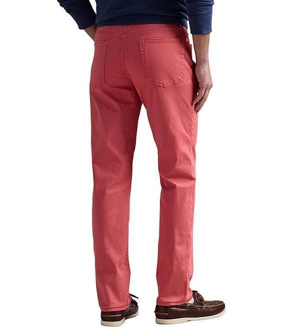 Polo Ralph Lauren Varick Slim Straight Stretch Sateen Pants Product Image