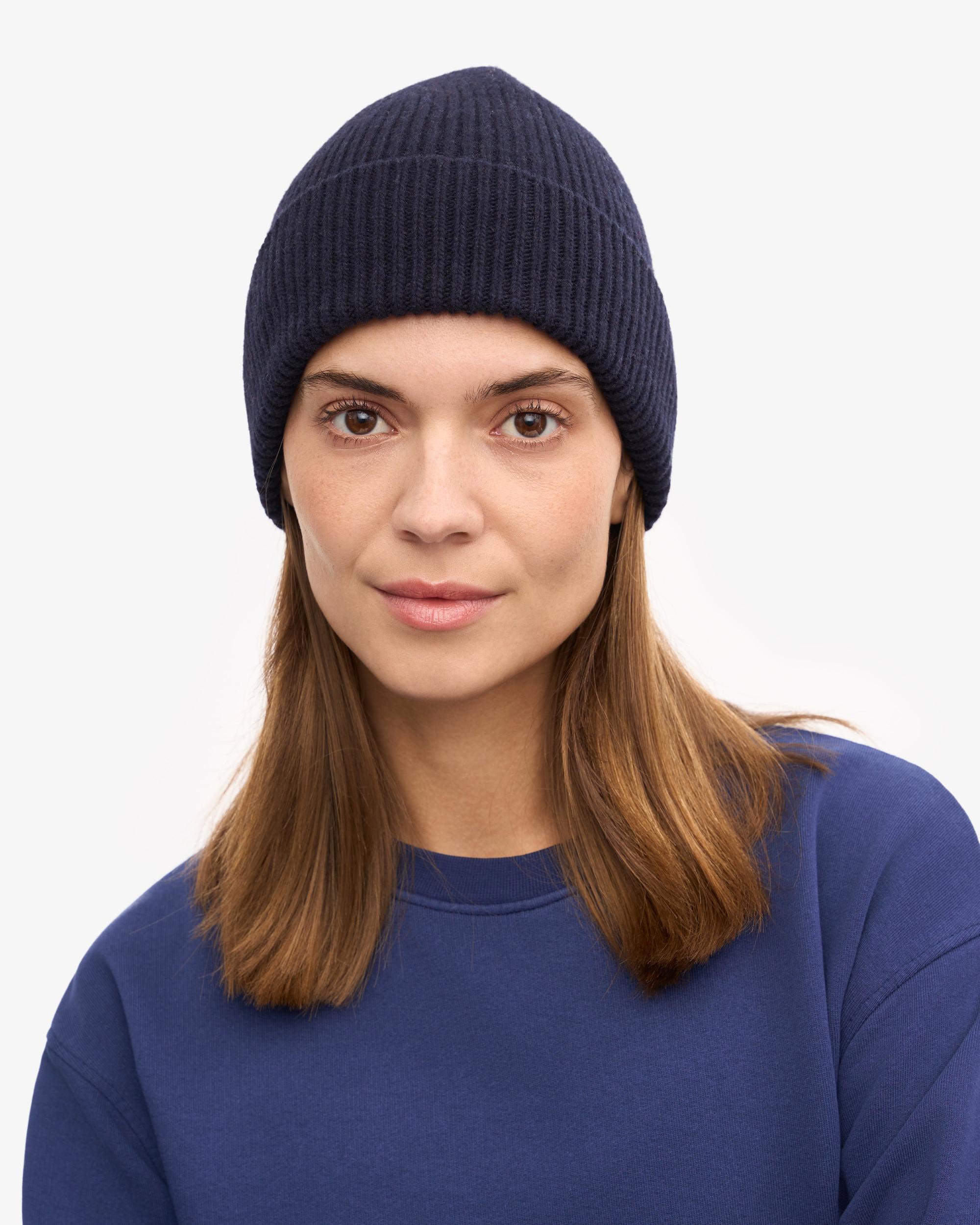 Merino Wool Beanie - Scarlet Red Product Image