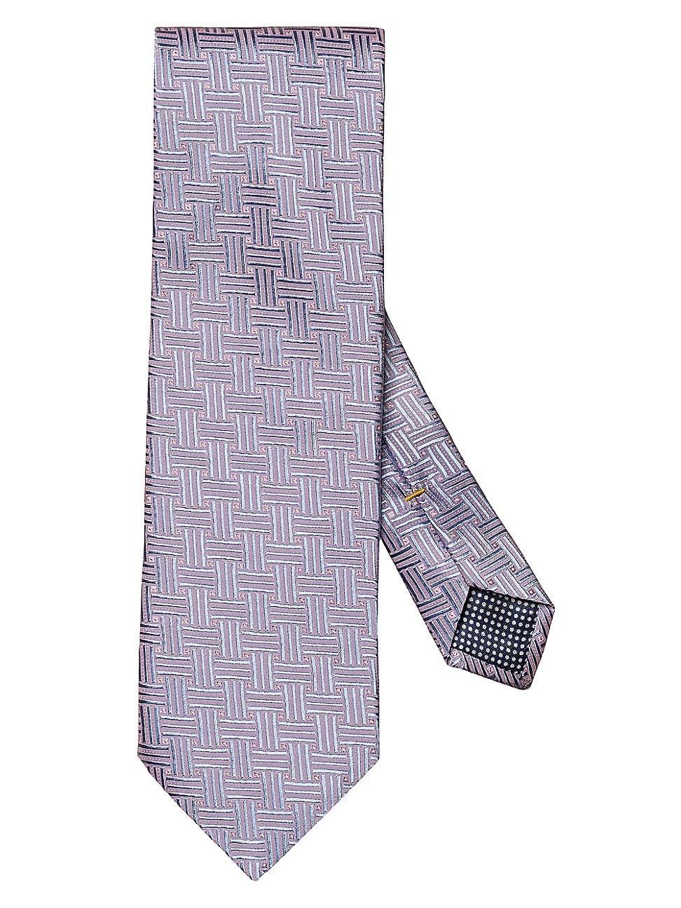 Mens Pin-Dot Silk Tie Product Image