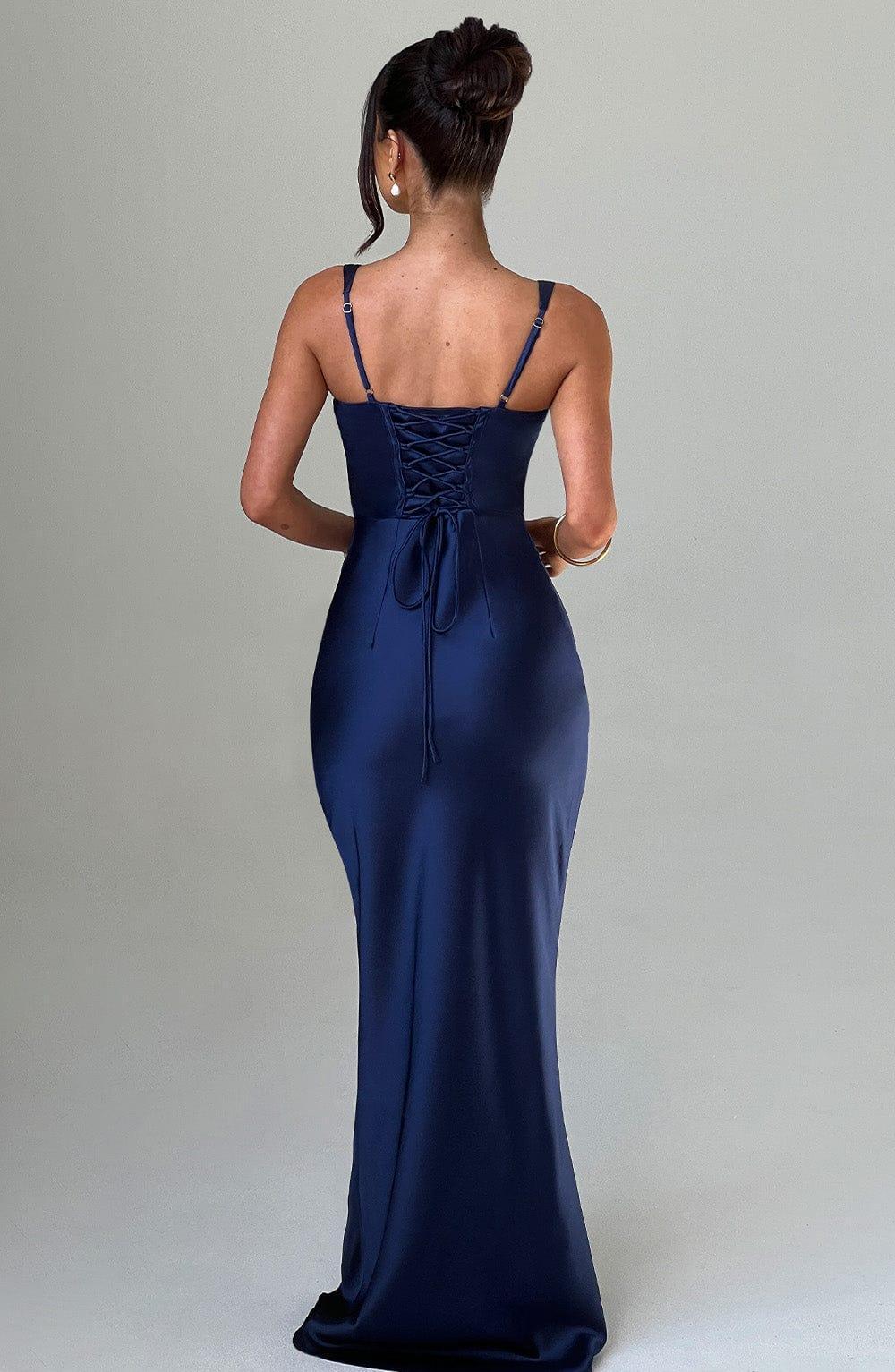 Shae Maxi Dress - Navy Product Image