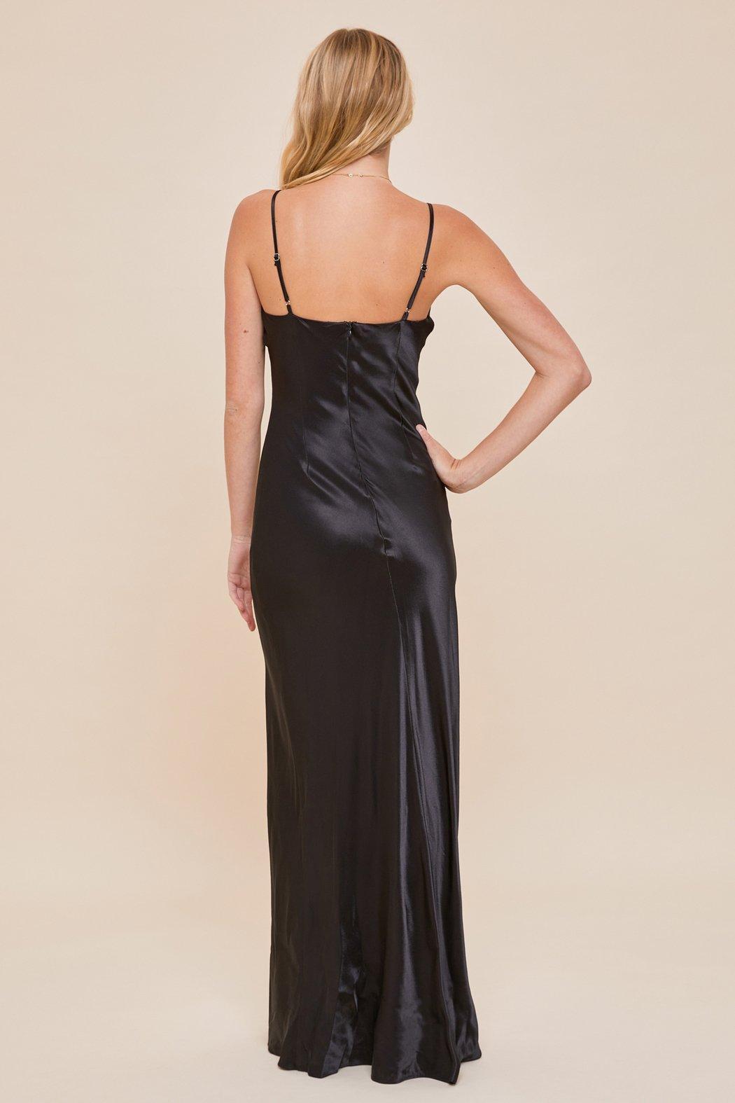 Satin Long Dress Product Image