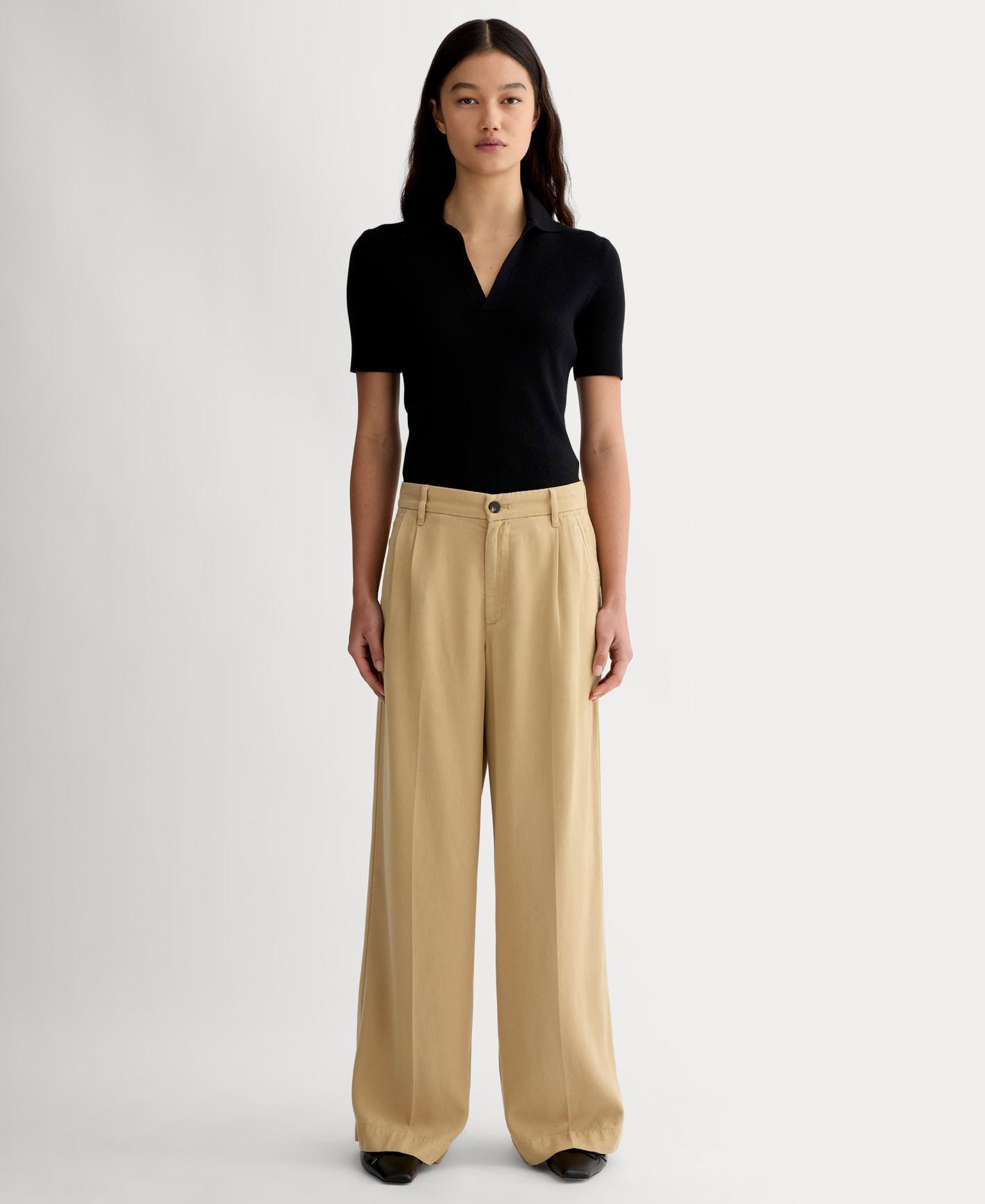 Womens Trouser in Buttersoft by Everlane Product Image