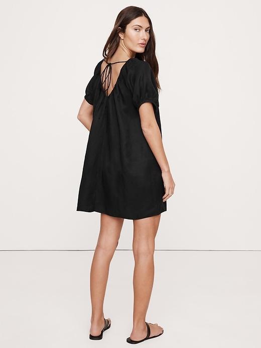 Viscose-Linen Mini Dress Product Image