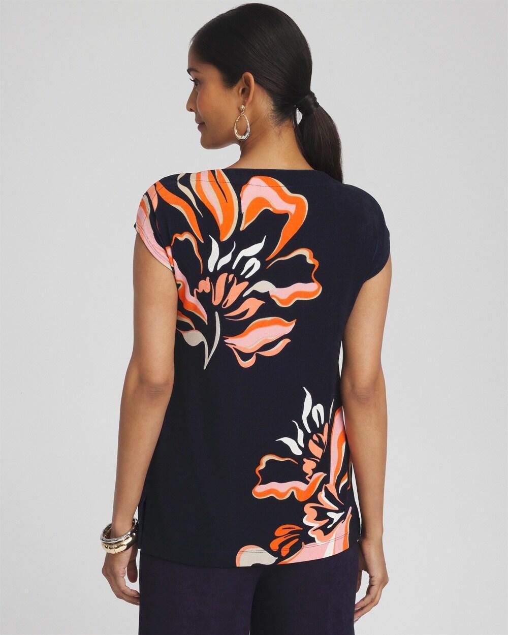 Travelers™ Placed Floral Tunic Product Image