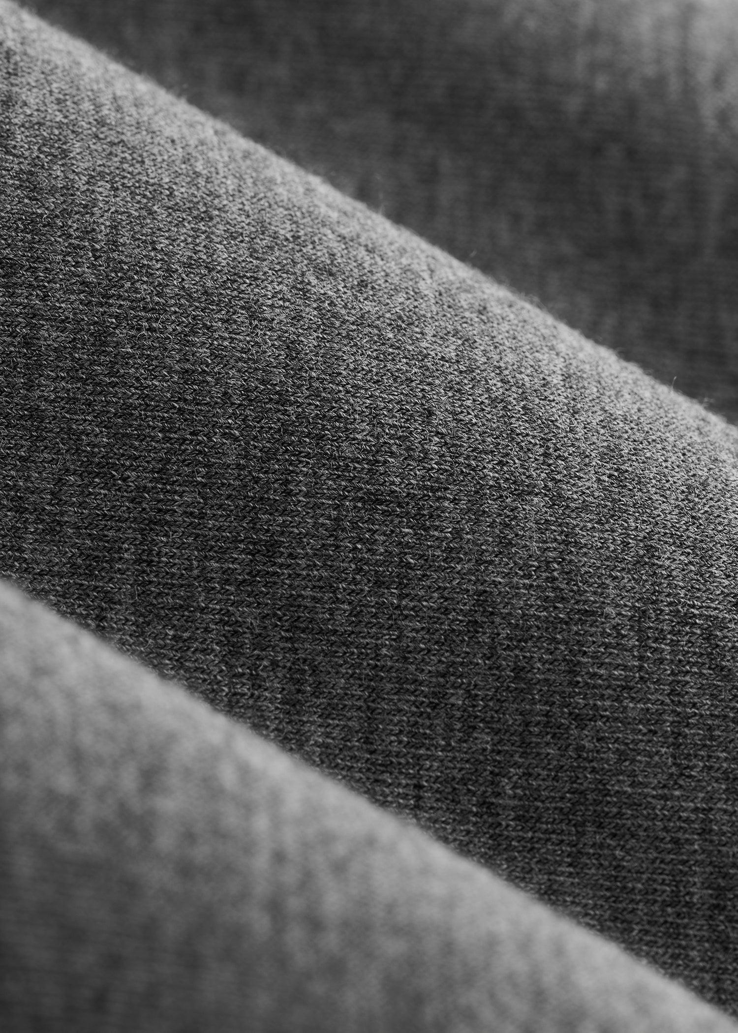 Open-Bottom Pajama Pants for Tall Men in Charcoal Mix Male Product Image