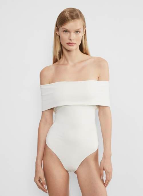 contour off-shoulder bodysuit Product Image