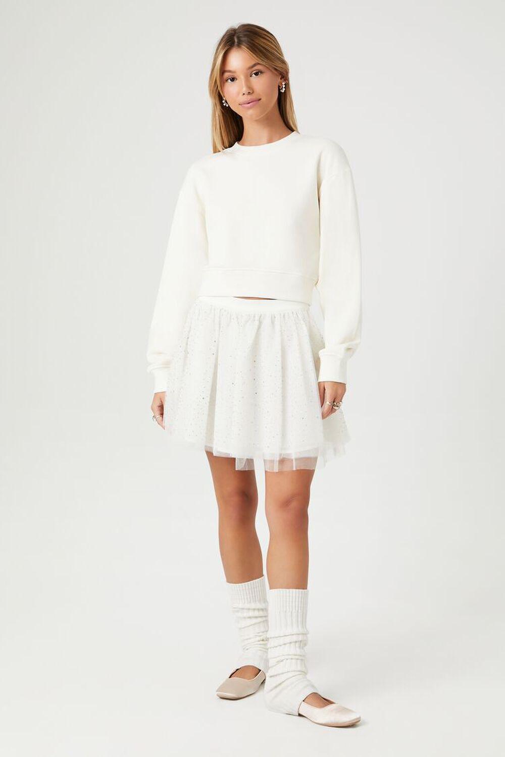 Rhinestone Mini Skirt | Forever 21 Product Image