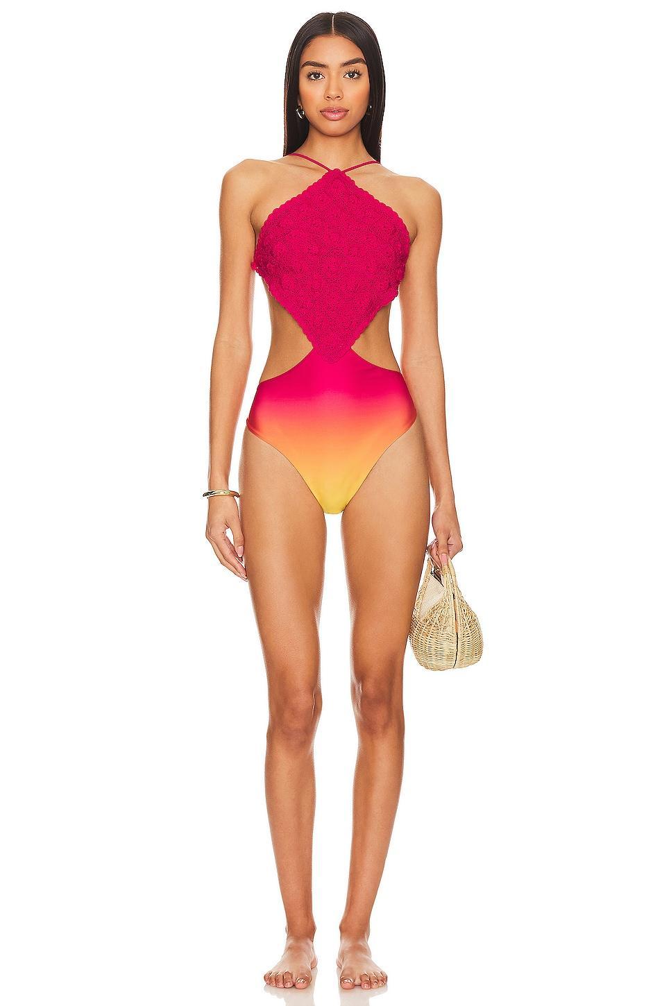 x REVOLVE Adara One Piece Agua Bendita Product Image