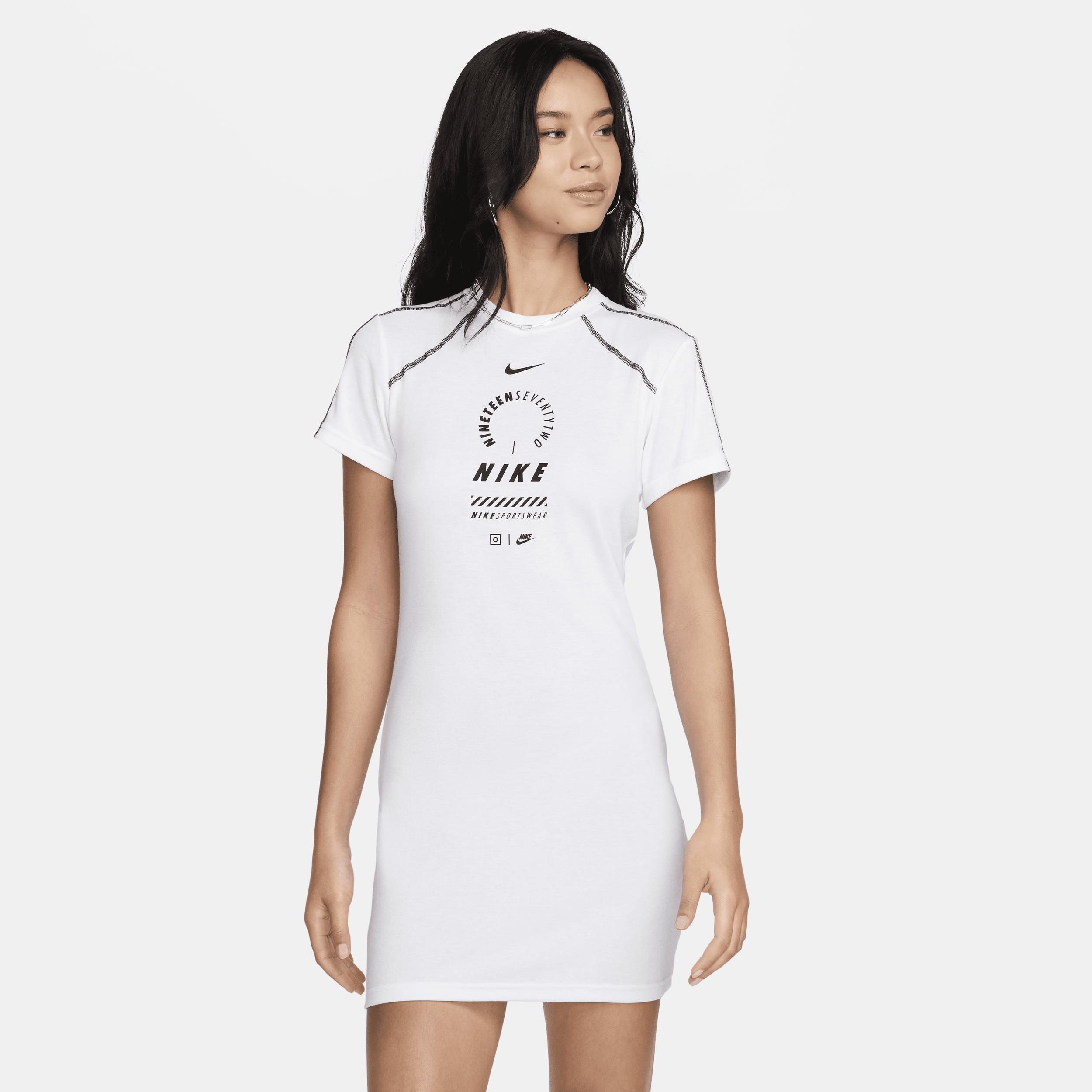 Womens Nike Sportswear Short-Sleeve Dress Product Image