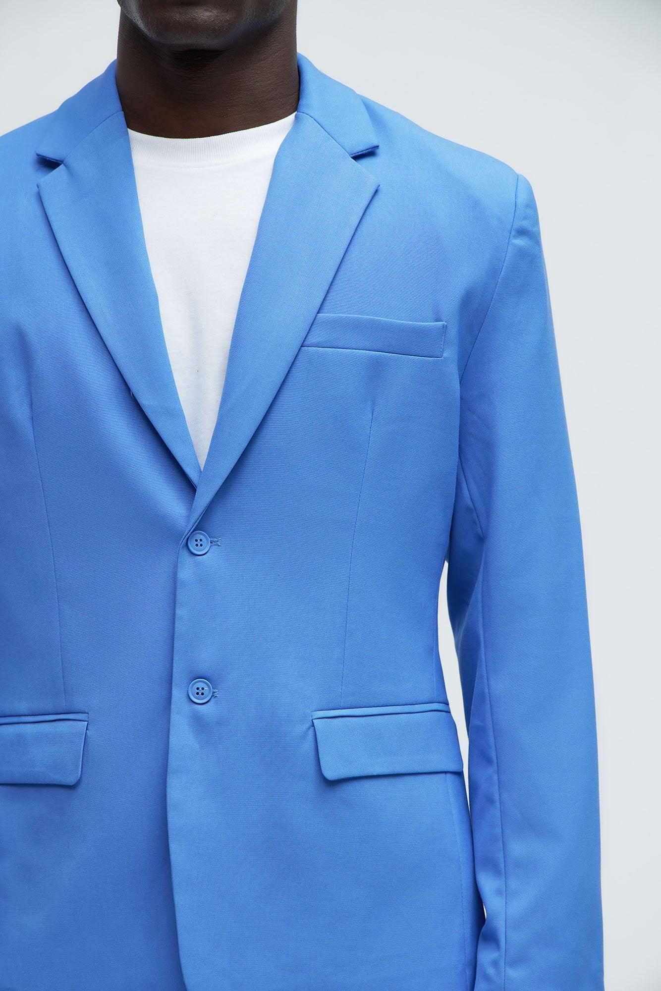 The Modern Stretch Suit Jacket - Blue Product Image