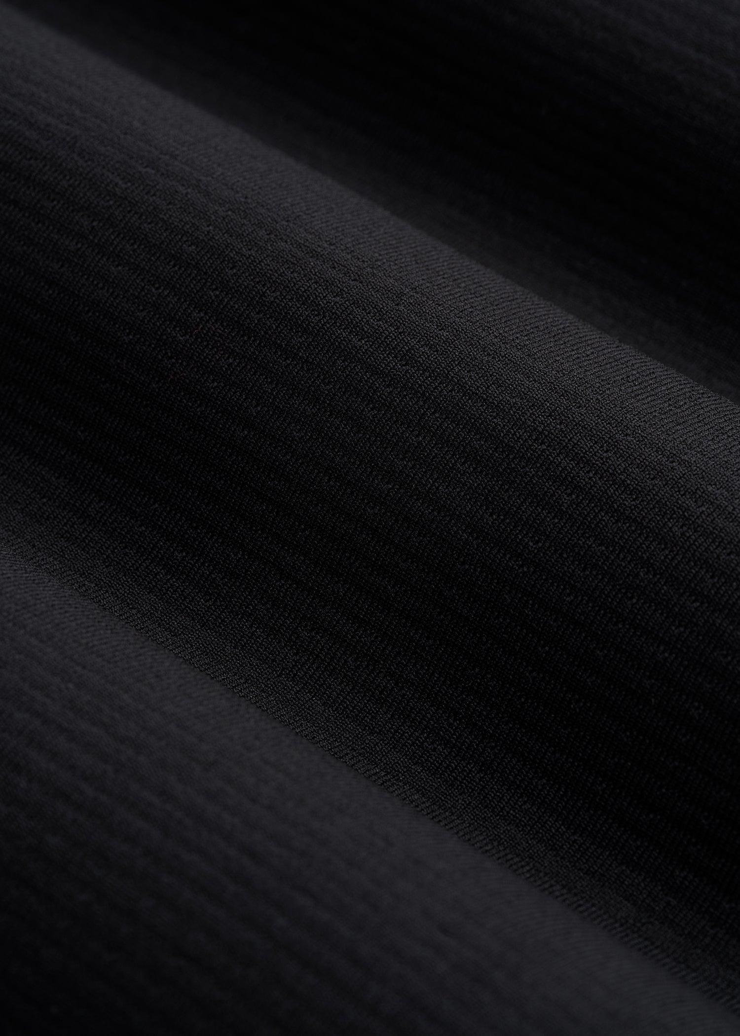 Vented Training Top for Tall Men in Black Male Product Image