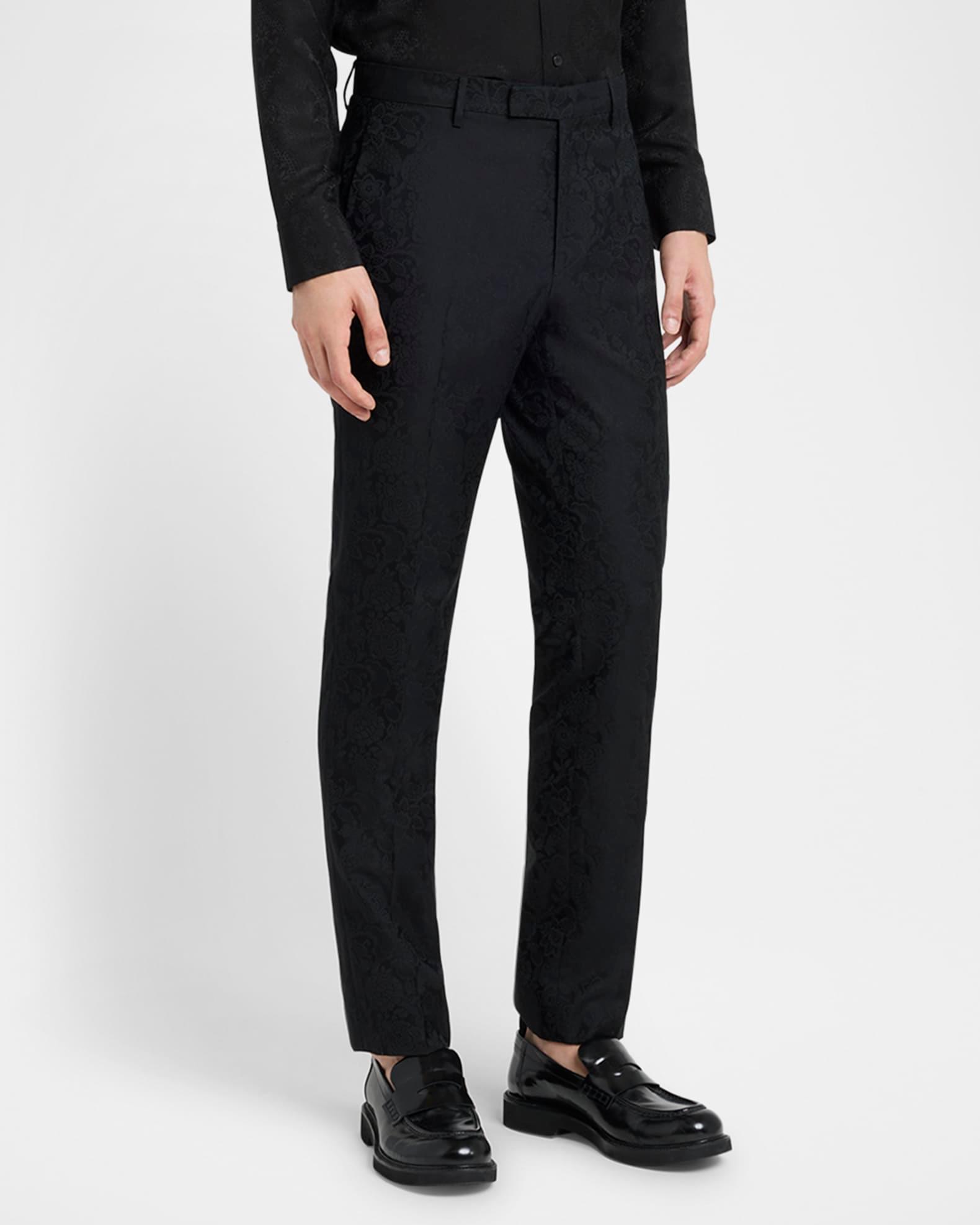 Men's Jacquard Evening Trousers Product Image