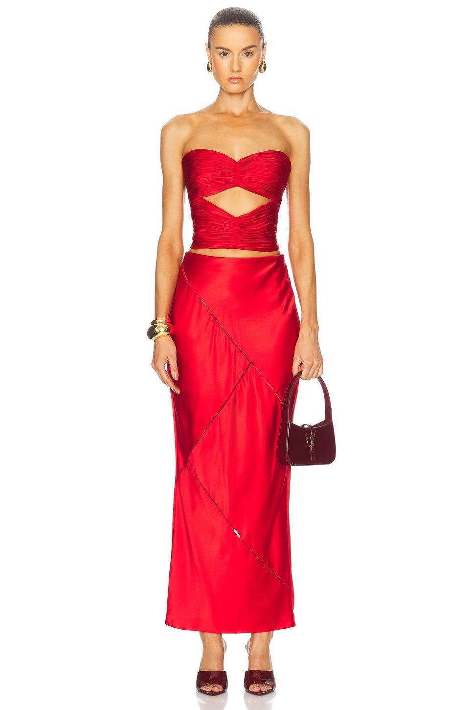 Cut Out Bustier Top Product Image