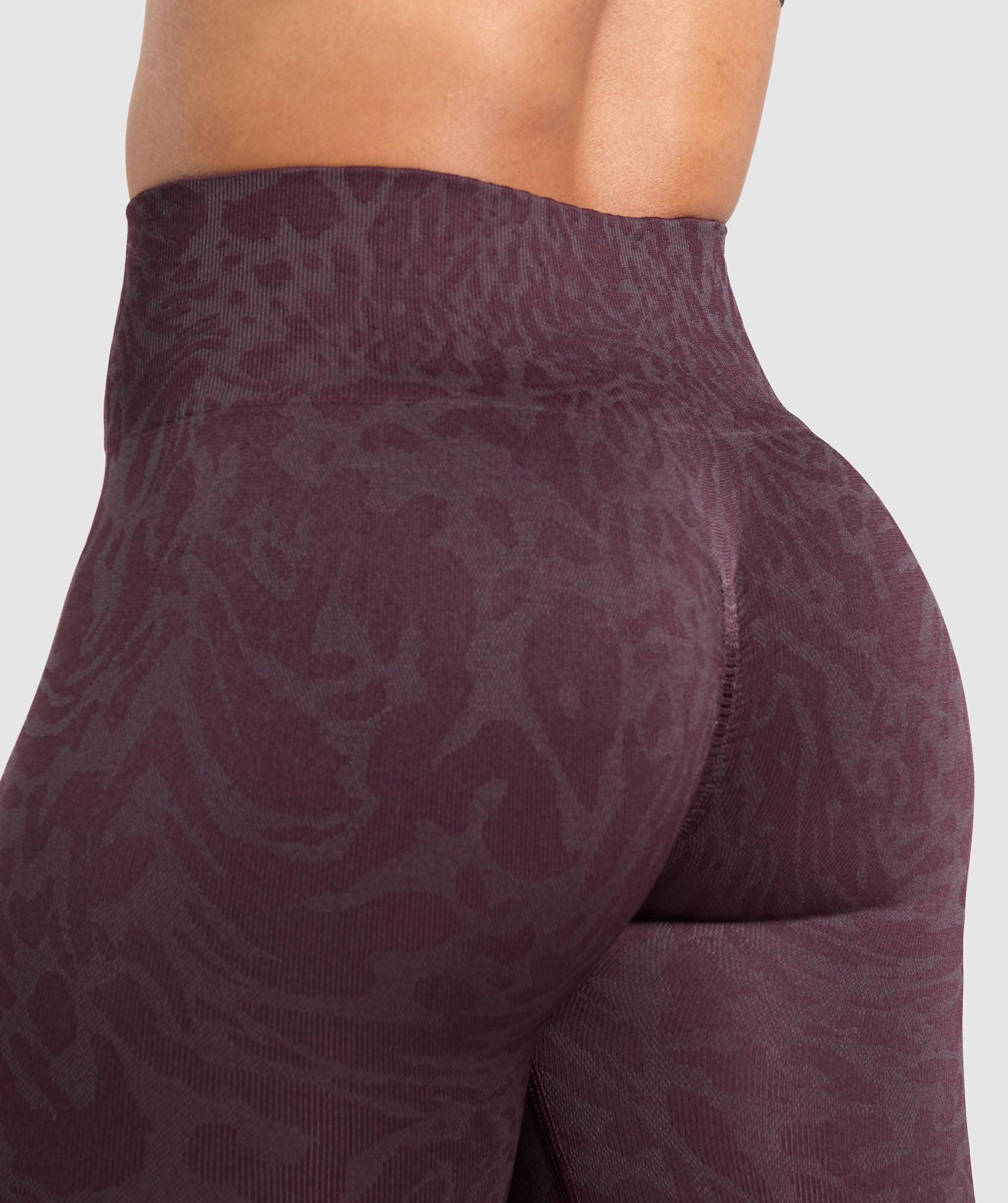 Gymshark Adapt Safari Seamless Leggings - Depth Purple/Greyed Purple Female Product Image