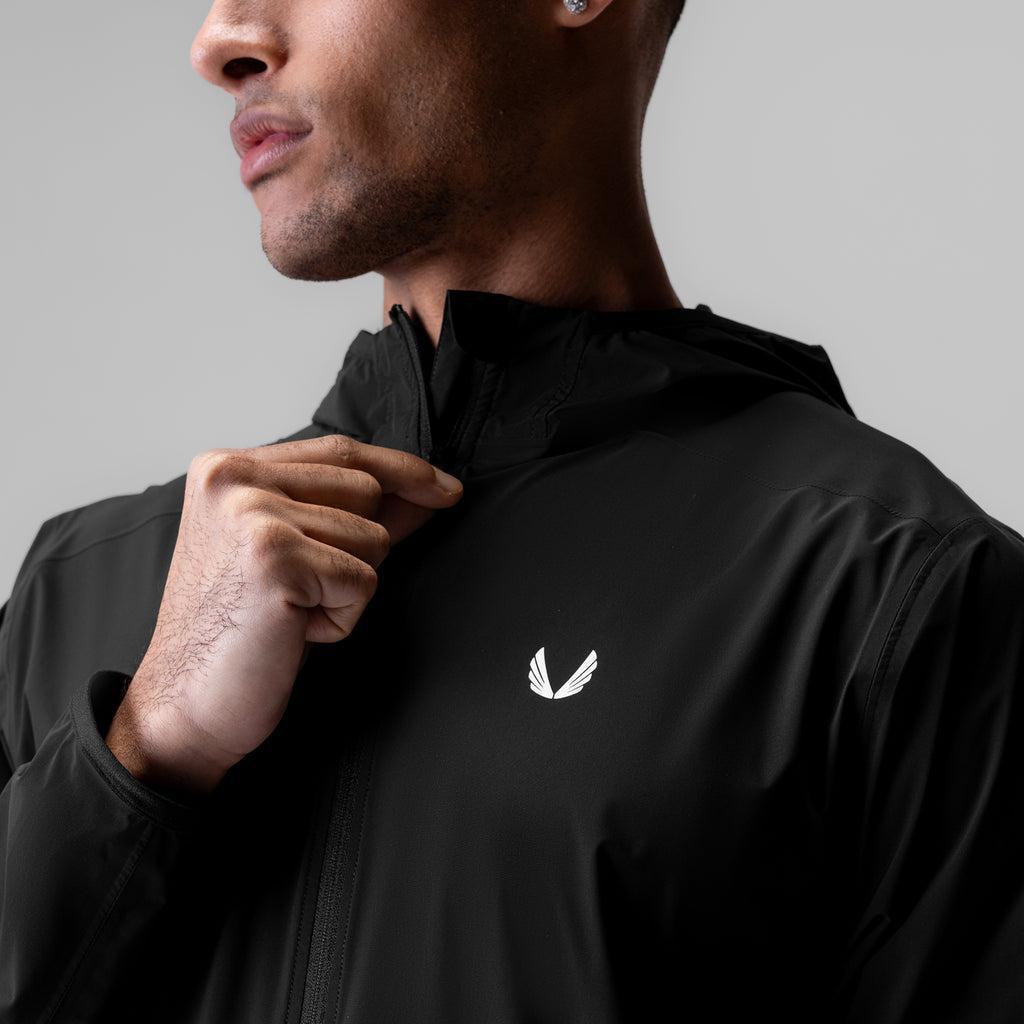 1051. Aerotex™ Lightweight Windbreaker - Black Product Image