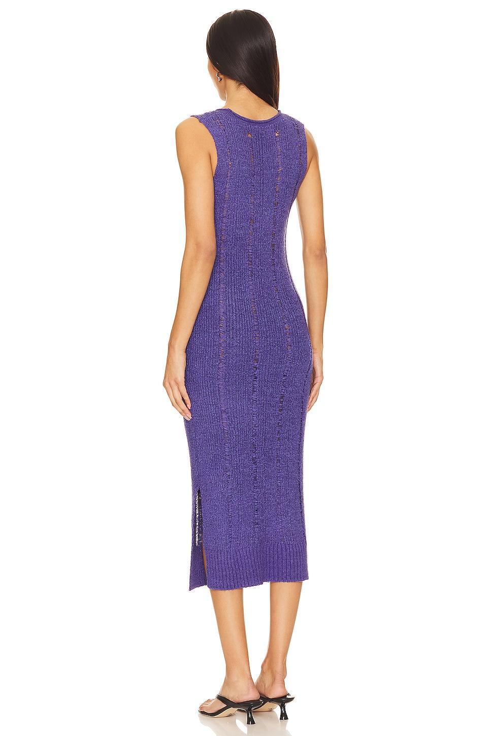 Amirah Dress in Skipper Blue Steve Madden Product Image