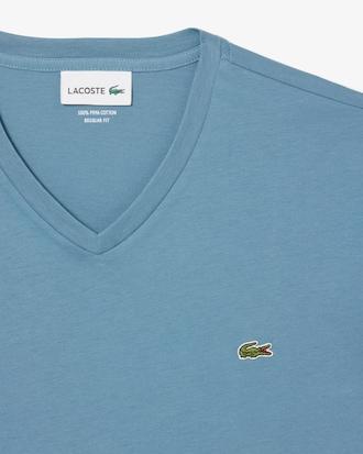 Men's Lightweight Pima Cotton V-Neck T-Shirt Product Image