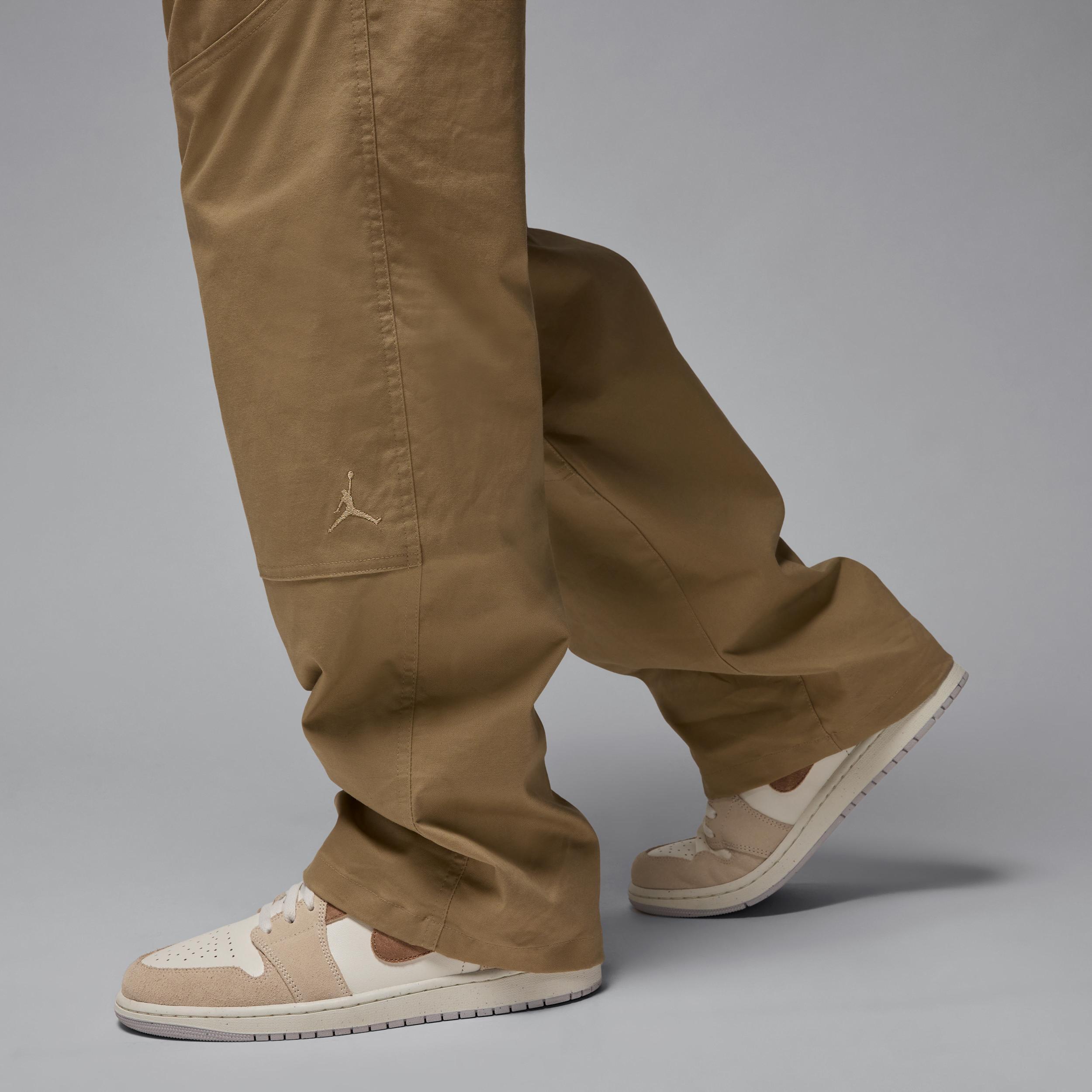 Jordan Mens Jordan Essential Double Knee Woven Pants - Mens Desert Camo/Desert Camo Product Image
