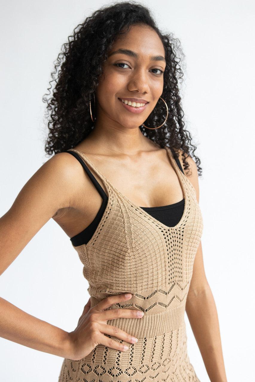 Pointelle Maxi Dress Product Image